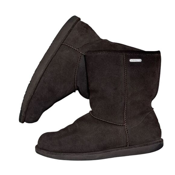 EMU Australia Patterson Lo Waterproof Winter Mid Calf Sheepskin Boot Chocolate 8 - Picture 10 of 16